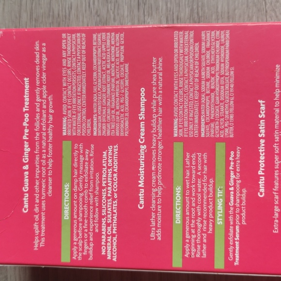 NIB Cantu Cleanse & Treat Hair Care System. - Picture 3 of 8